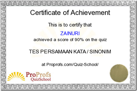 This is certify that. Www quizzes com